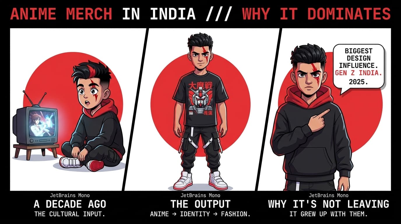 Anime Merch in India: Why It's the Biggest Streetwear Trend Right Now