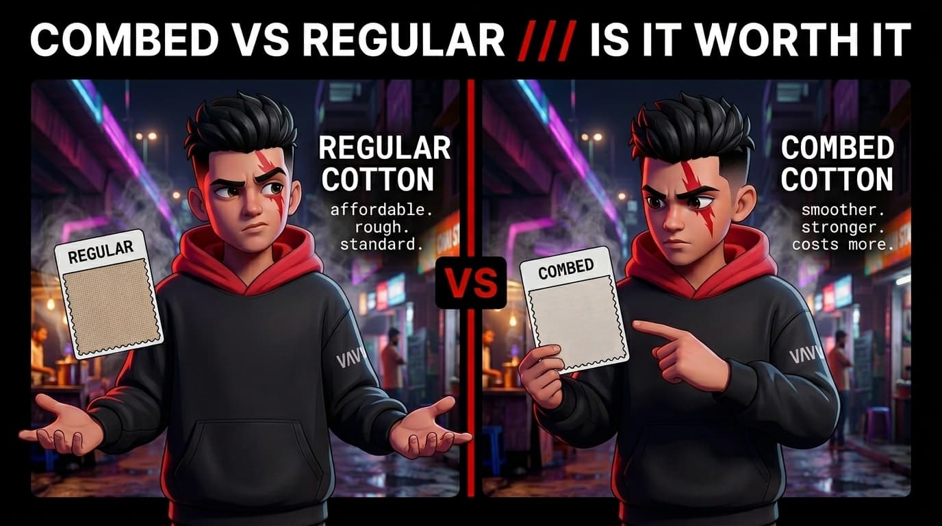 Combed Cotton vs Regular Cotton — Is the Price Difference Worth It?