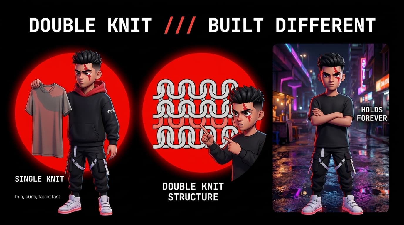 Double-Knit Interlock Cotton: Why Smooth, Double-Sided Fabric is the Ultimate Luxury Weave