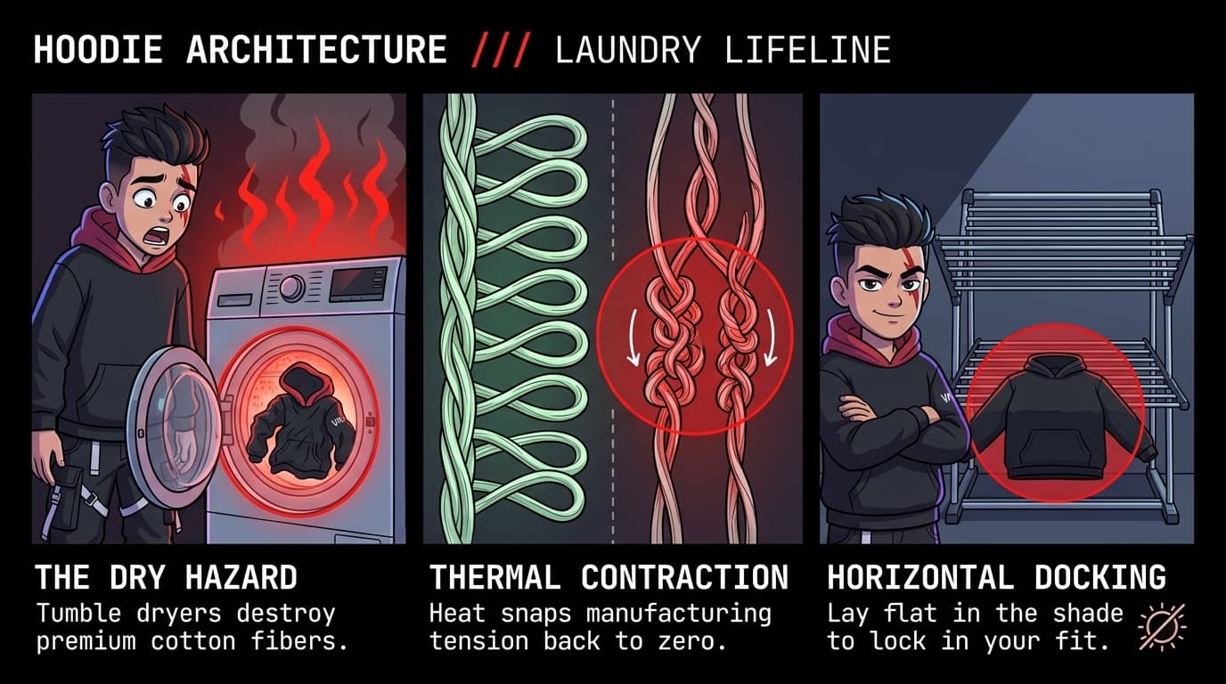 Why Your Hoodie Shrinks — And 6 Ways to Stop It From Happening