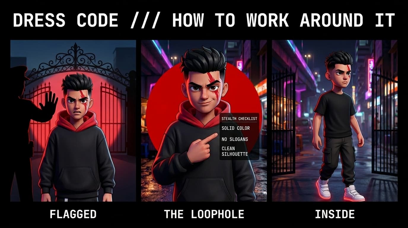 How to Bypass Your College Dress Code: 5 Streetwear Styling Hacks