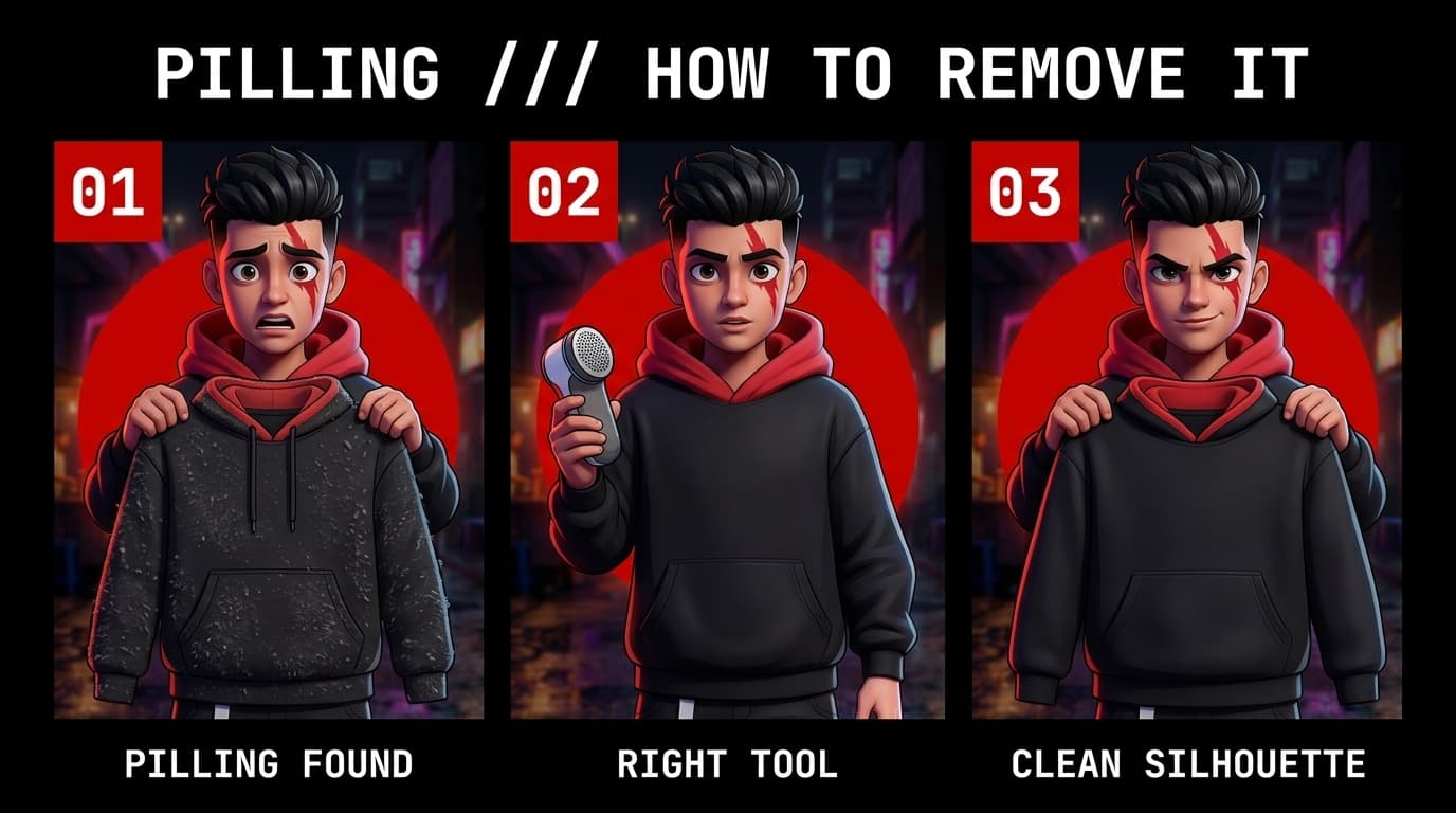 How to Remove Pilling From Cotton Hoodies Without Damaging the Fabric