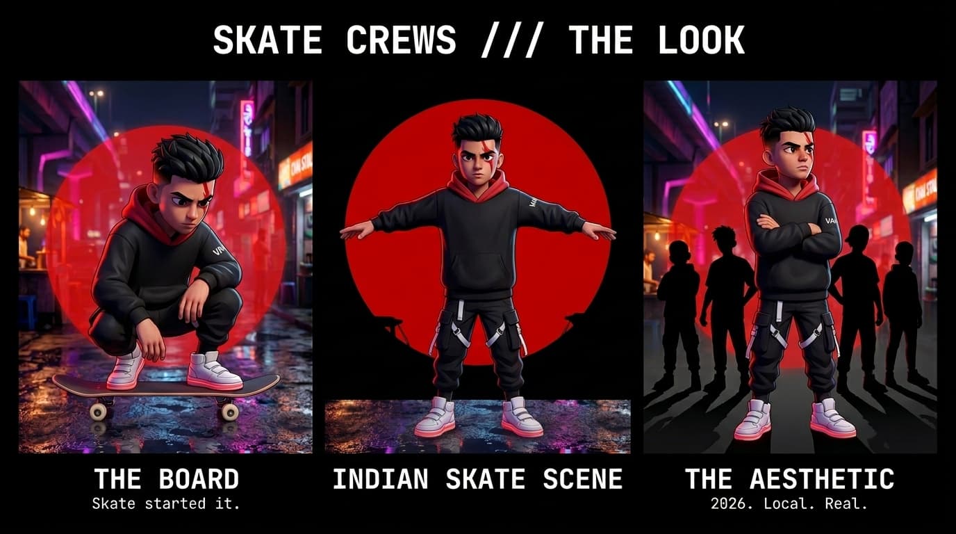 3 Indian Skate Crews Defining Regional Streetwear Aesthetics in 2026