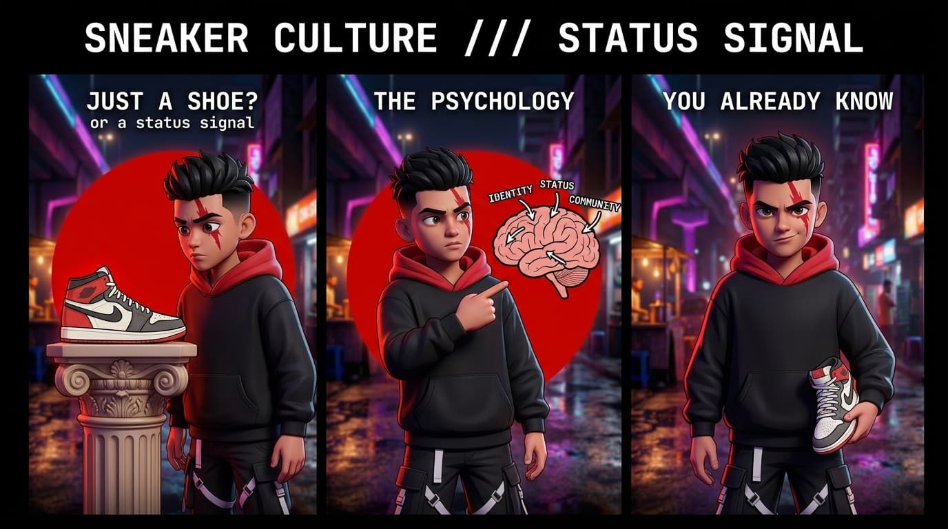 The Psychology of Sneaker Collecting: Culture, Status, and Identity