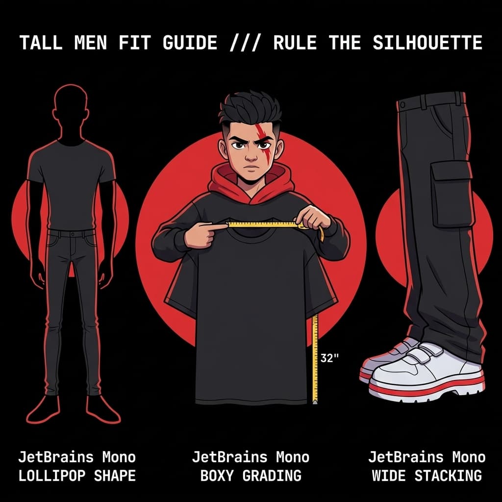 6 Streetwear Rules for Tall Indian Men (5'10" and Above)