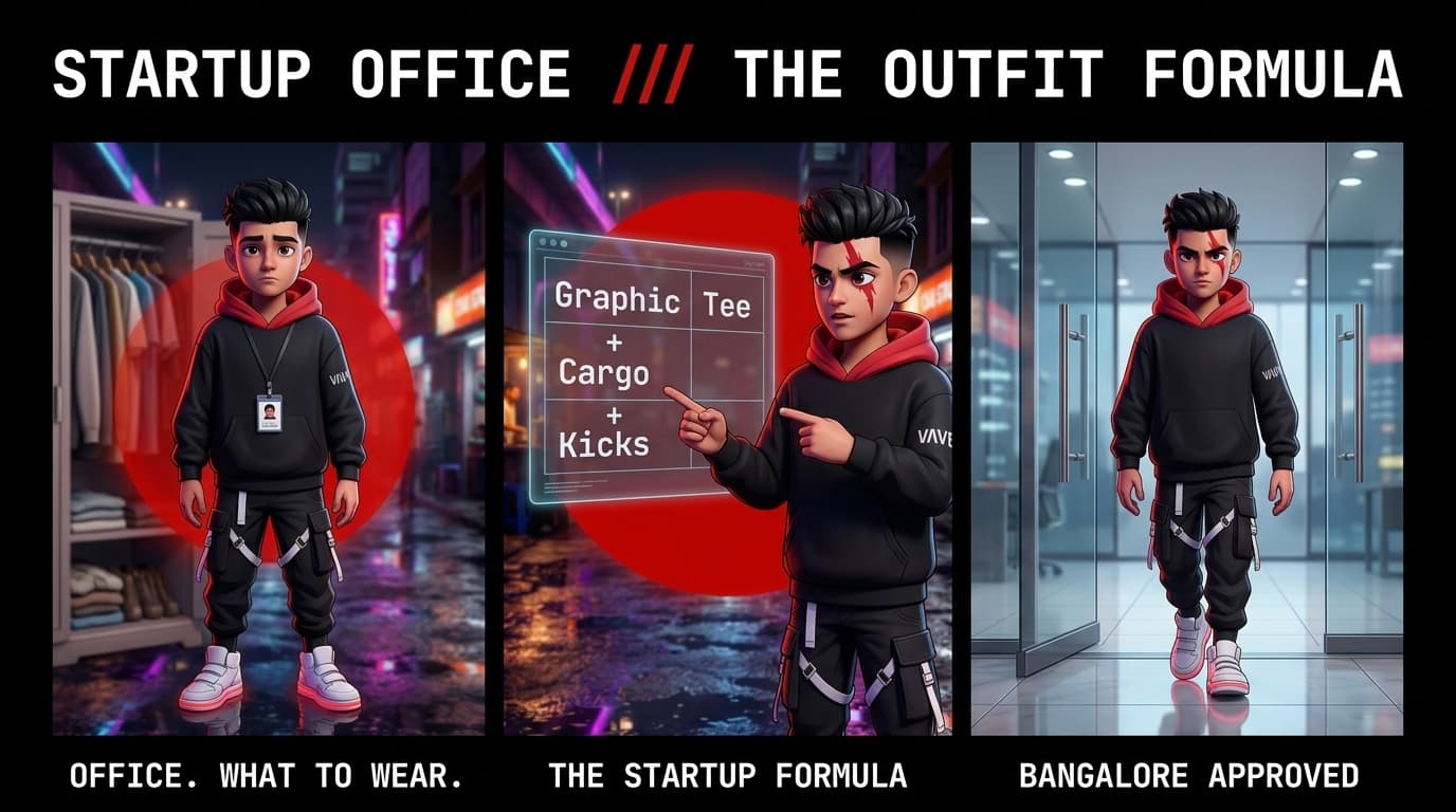 5 Essential Streetwear Outfit Formulas for Bangalore Startup Offices