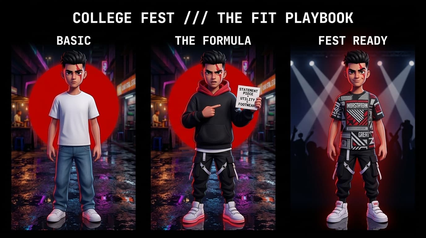 5 Streetwear Outfit Ideas for Indian College Fests (2026)