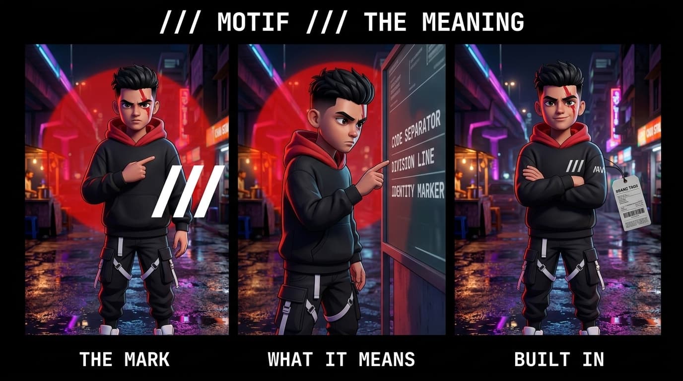 The /// Motif: 3 Secrets Behind VAVVY's Iconic Signature