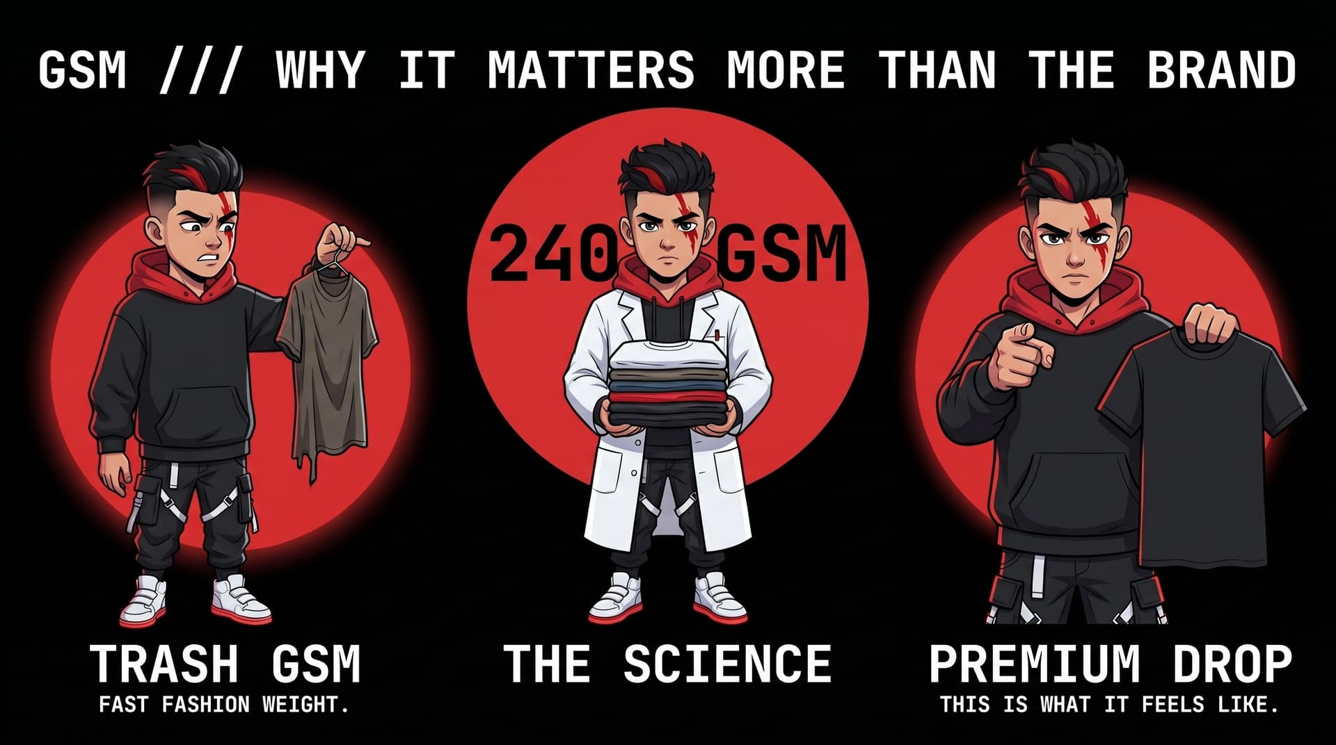 What Is GSM in T-Shirts? Why It Matters More Than the Brand Name