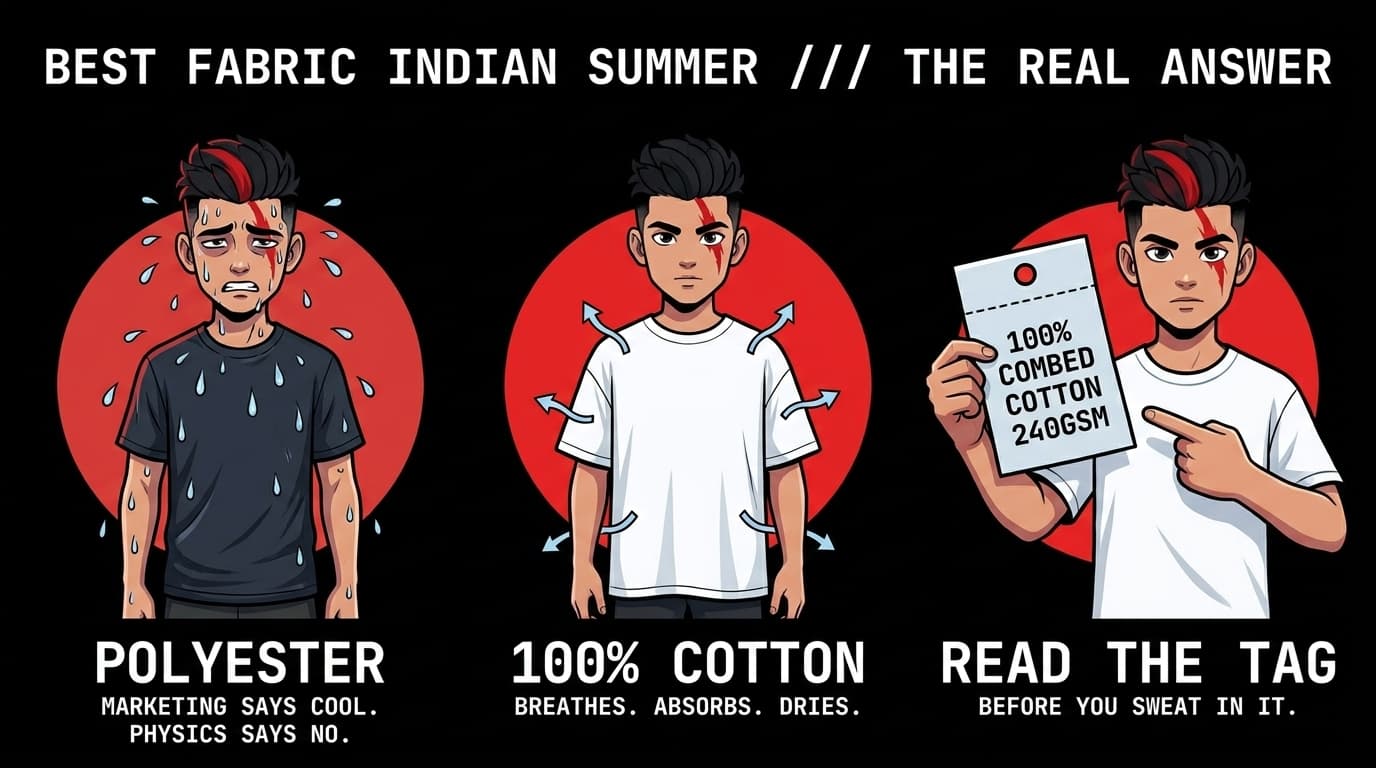 Best Fabric for Indian Summer: What Actually Keeps You Cool
