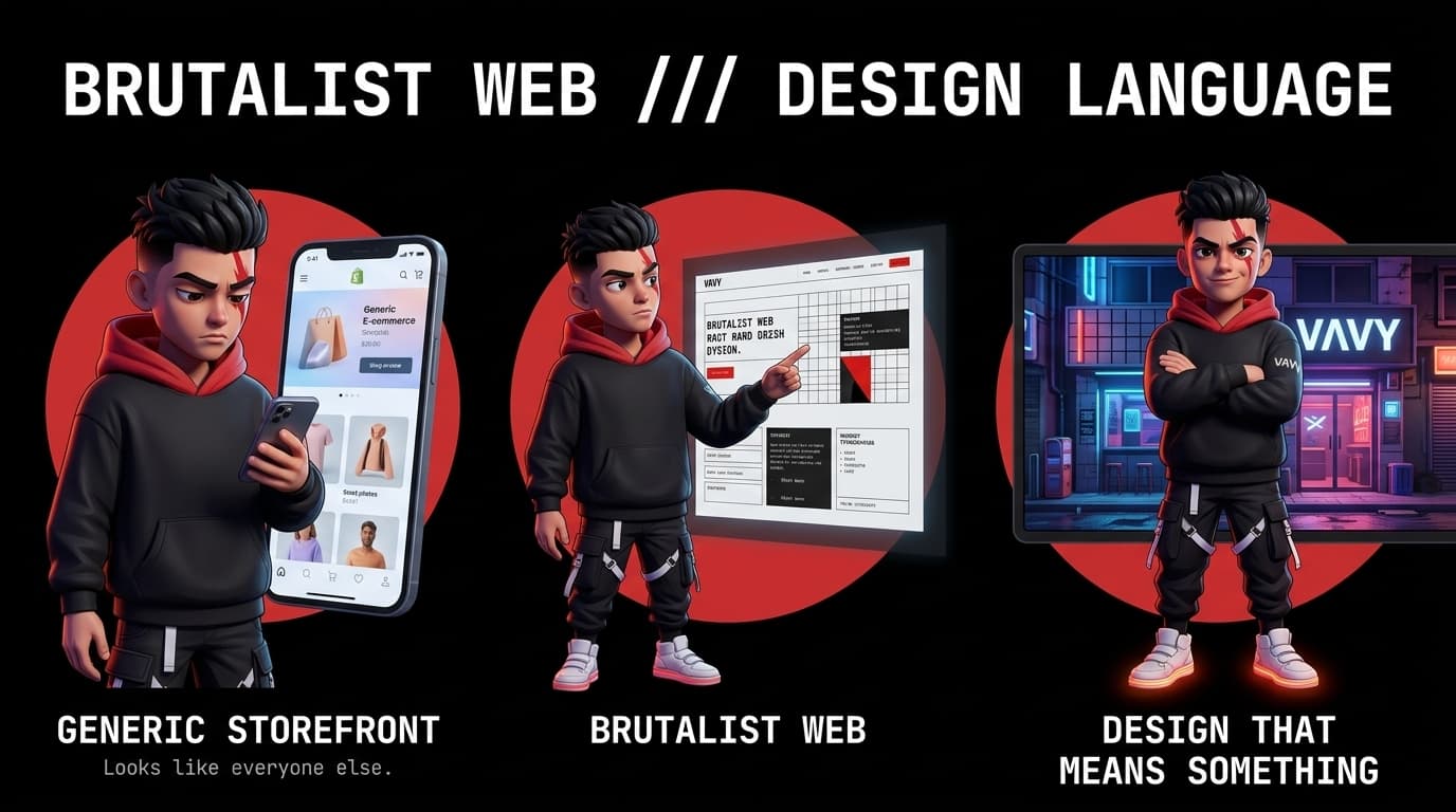 Brutalist Web Storefronts: How Monospace Grids Overtook E-Commerce Design