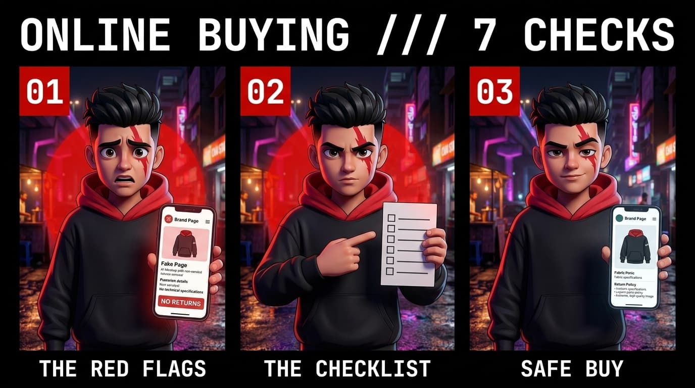 7 Things to Check Before Buying Streetwear Online in India (2026)