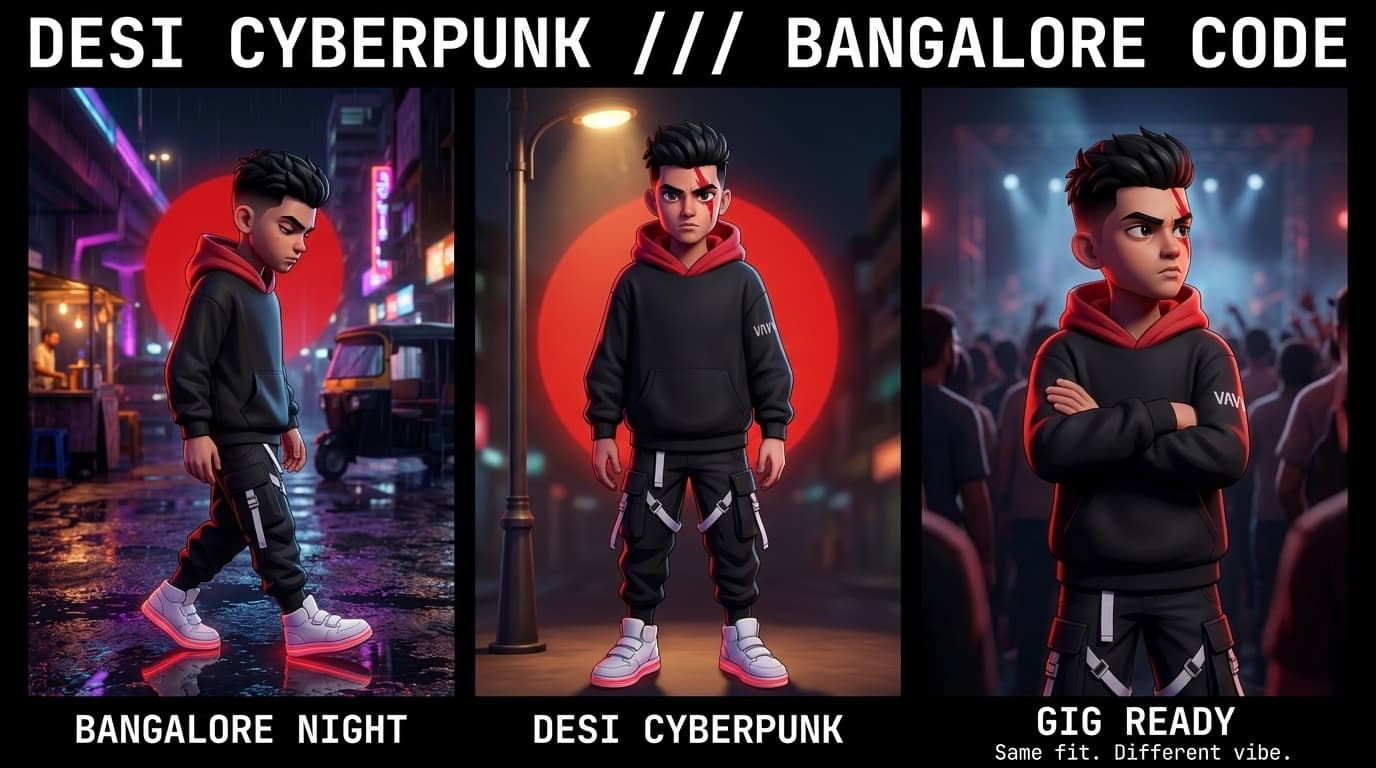 4 Desi-Cyberpunk Styling Hacks for Bangalore Gig Commutes