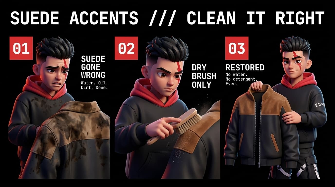 How to Clean Suede Accents: Care Guide for Mixed-Material Streetwear