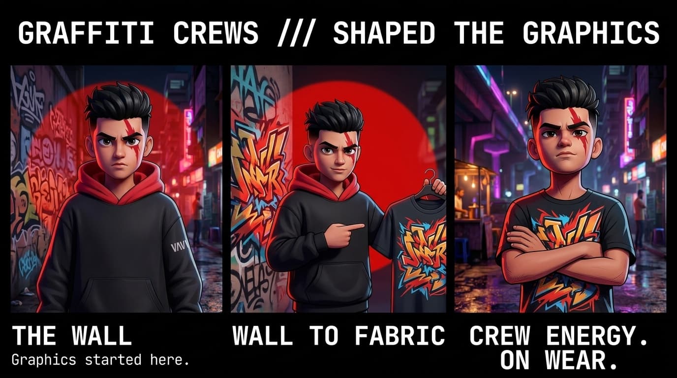 3 Indian Graffiti Crews Redefining Brutalist Streetwear Graphics
