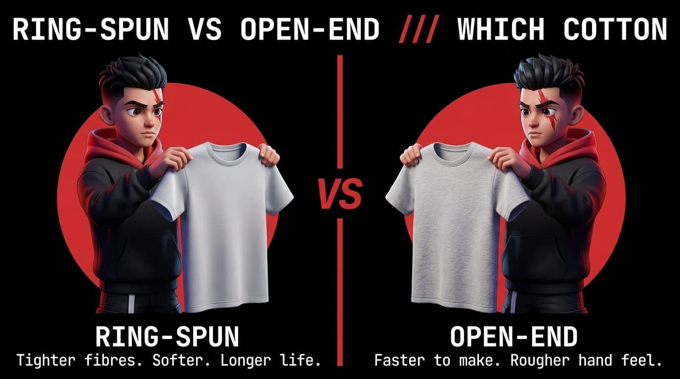 Ring-Spun vs Open-End Cotton: Yarn Spinning Methods and Fabric Longevity