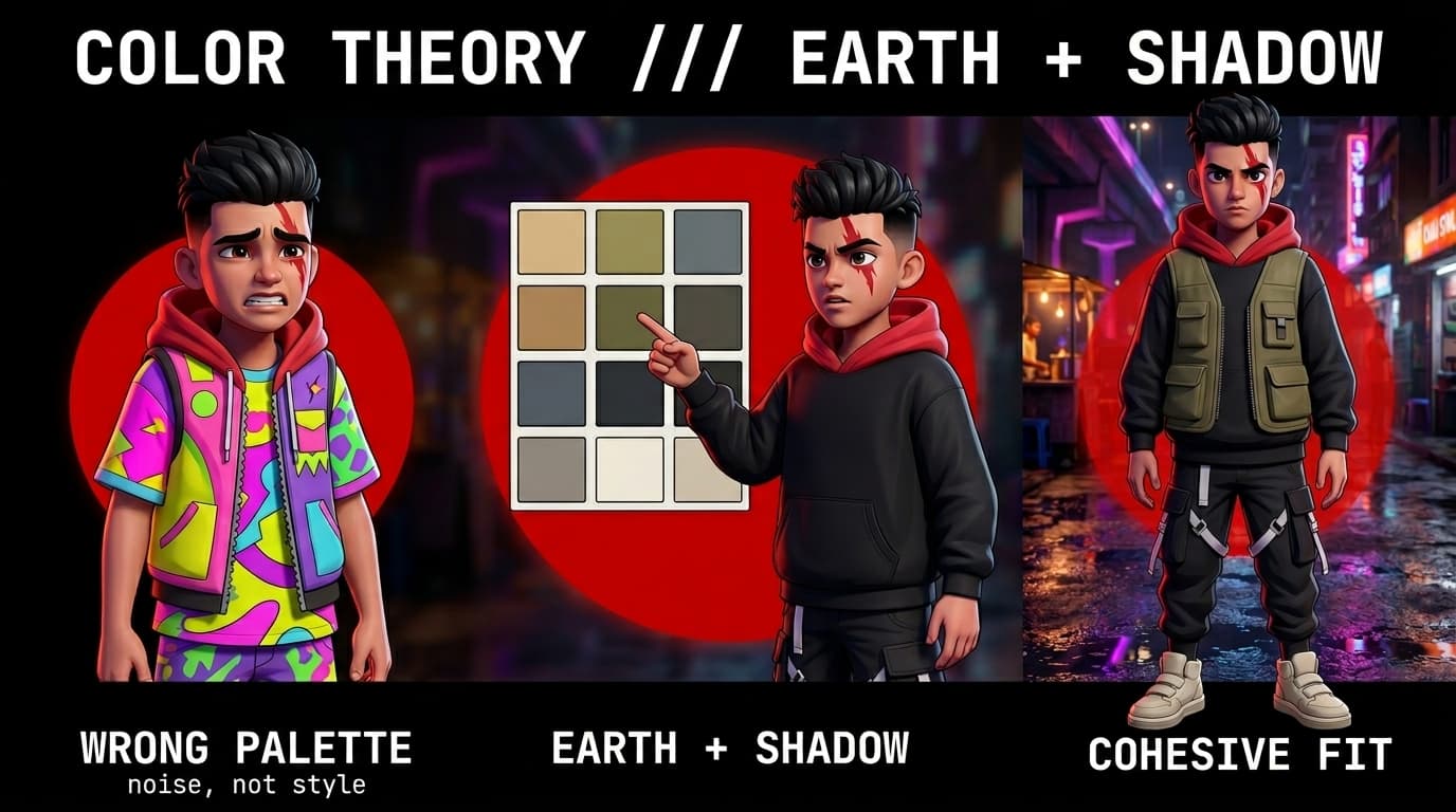 Streetwear Color Theory: The Earth and Shadow Palette for Indian Metros