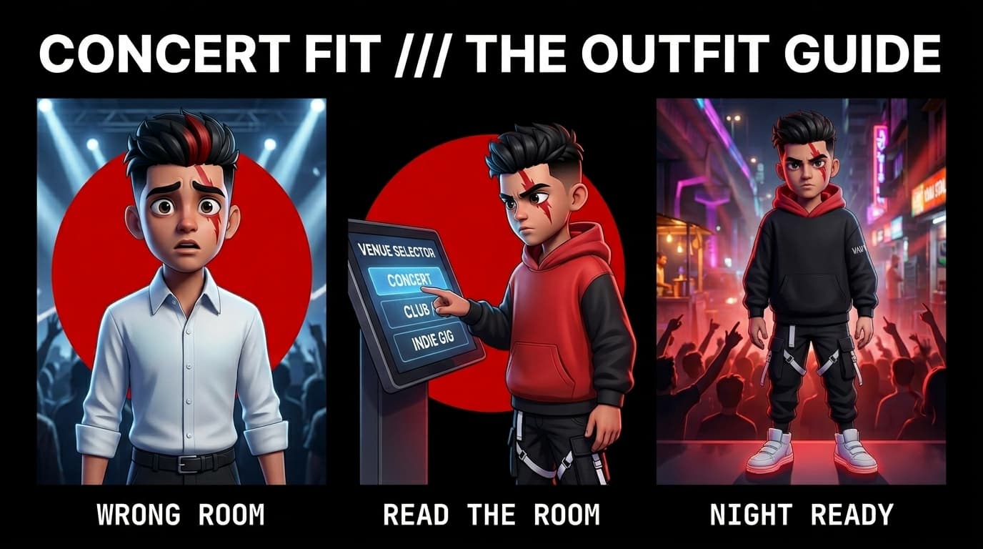 Streetwear Style Guide for Gig-Goers — What to Wear to Concerts and Clubs in India