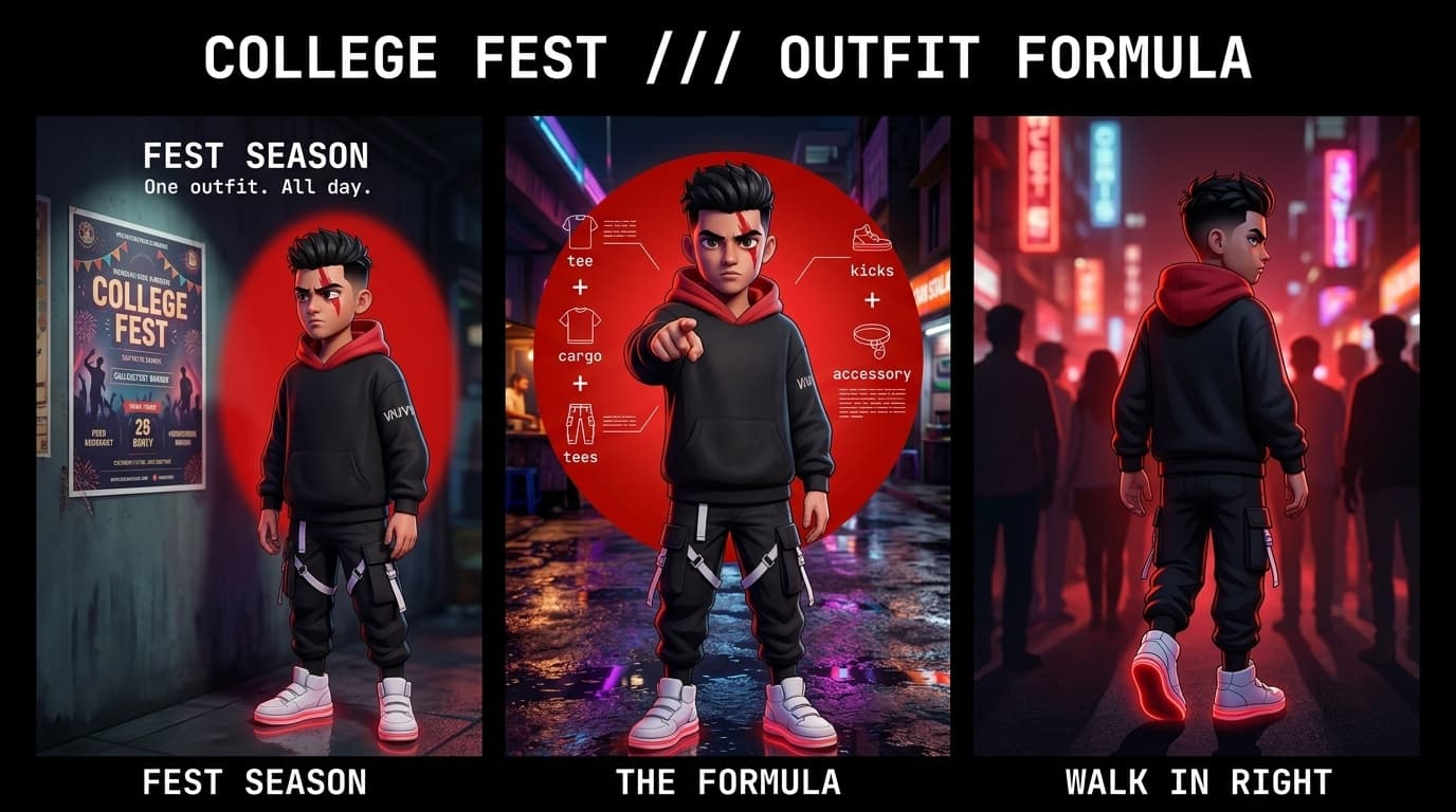 6 Streetwear Styling Formulas for Indian College Fests