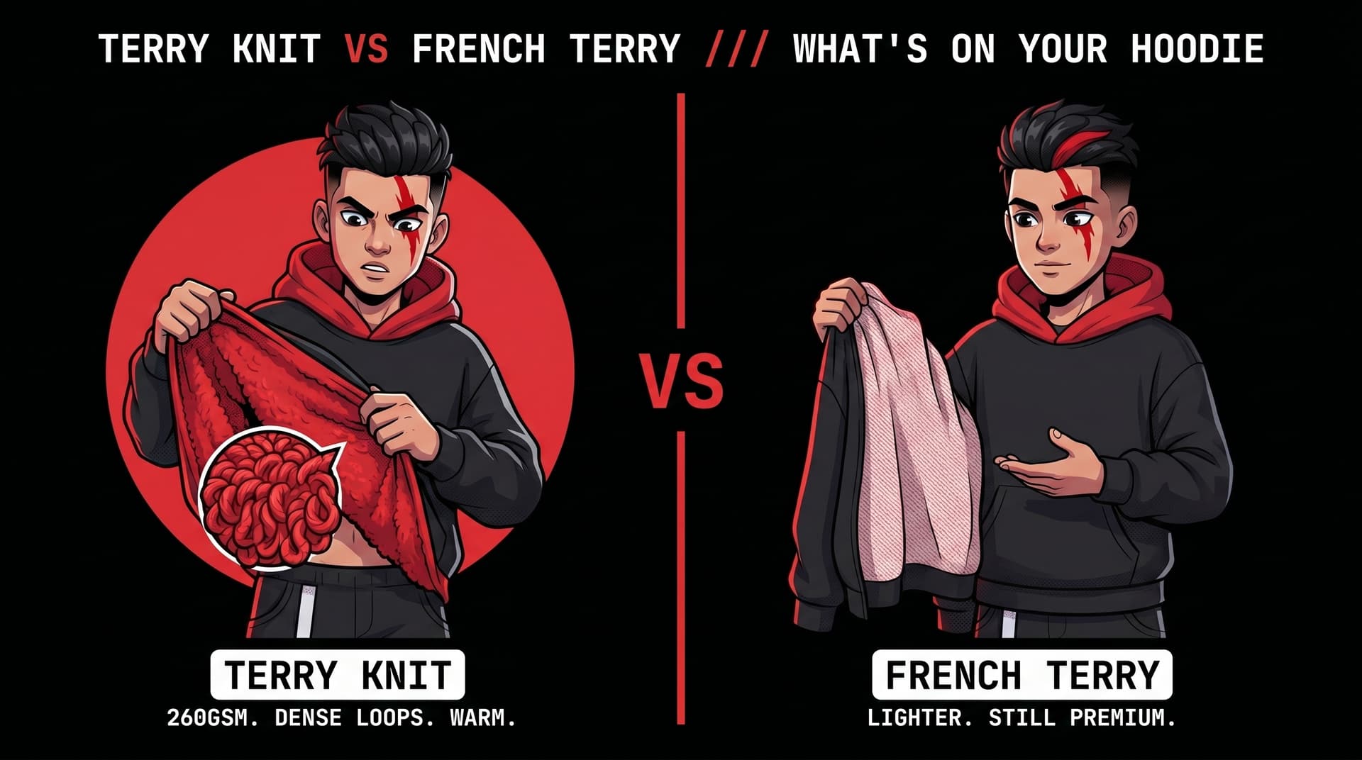 Terry Knit vs French Terry: What Is Actually on Your Hoodie?