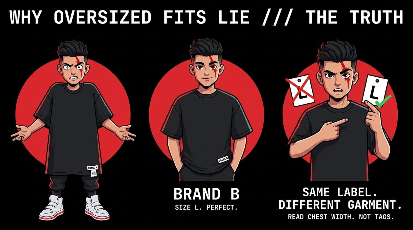 Why Oversized Fits Run Differently Across Indian Brands